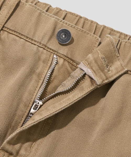 AGOD（エージーオーディー）の「ヴィンテージバンディングバルーンデニムパンツ[ベージュ]（デニムパンツ・レディース・その他・MEDIUM/LARGE/SMALL）」の7枚目の写真
