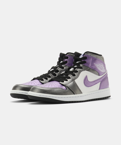 JORDAN BRAND(ジョーダンブランド)の「JORDAN BRAND WMNS AIR JORDAN 1 MID SE HJ5911-105(スニーカー・レディース・パープル・25cm/24.5cm/24cm/23.5cm/23cm)」の7枚目の写真