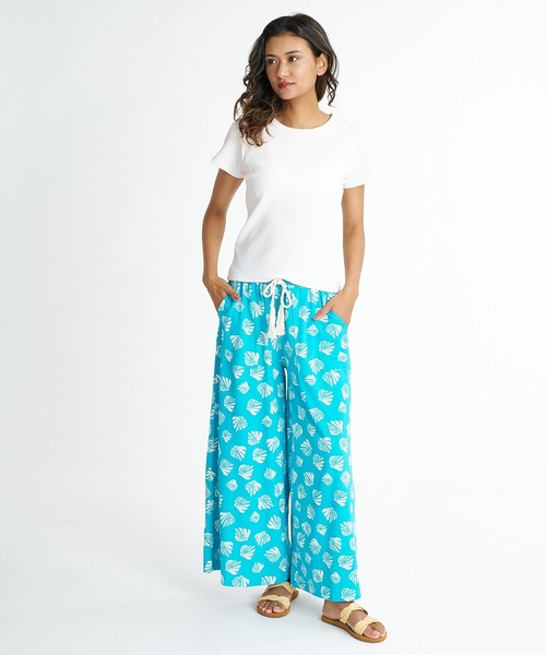 BILLABONG(ビラボン)の「BILLABONG ウィメンズ WIDE EASY LONG PANTS ロングパンツ 【2026年夏モデル】(その他パンツ・レディース・ブラック系その他/ブラウン系その他/ホワイト/ブルー系その他・MEDIUM)」の1枚目の写真