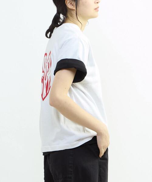 CONVERSE TOKYO(コンバーストウキョウ)の「HEART LOGO BACK PRINT TEE(Tシャツ/カットソー・レディース・ピンク/ホワイト/ブラック・FREE)」の22枚目の写真