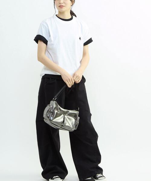 CONVERSE TOKYO(コンバーストウキョウ)の「HEART LOGO BACK PRINT TEE(Tシャツ/カットソー・レディース・ピンク/ホワイト/ブラック・FREE)」の20枚目の写真