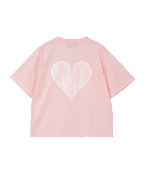 CONVERSE TOKYO(コンバーストウキョウ)の「HEART LOGO BACK PRINT TEE(Tシャツ/カットソー・レディース・ピンク/ホワイト/ブラック・FREE)」の15枚目の写真