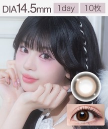 Lillbon（リルボン）の「リルボン ワンデー ラテリボン (10枚入り)（コンタクトレンズ・カラコン）」