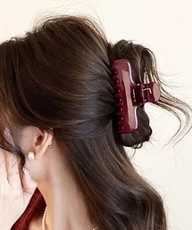 ボルドー」に該当するバレッタ/ヘアクリップファッション通販 - ZOZOTOWN