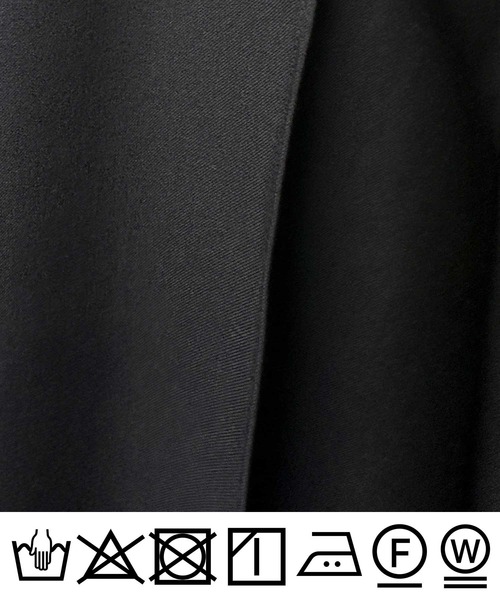 PICCIN PERLA（ピッチンペルラ）の「パールストッパーギャザーストラップサロペット（サロペット/オーバーオール・レディース・ブラック・M）」の16枚目の写真
