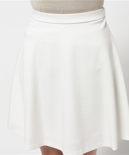 LIMITLESS LUXURY（リミットレスラグジュアリー）の「ポンチワイドスカート◆（スカート・レディース・ネイビー/ホワイト/グレー・38/36）」の6枚目の写真