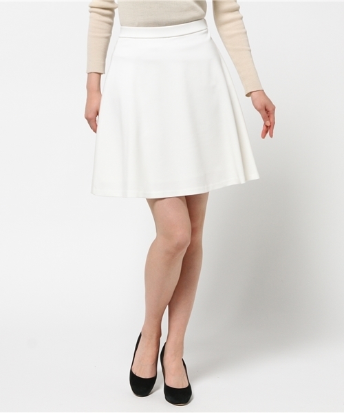 LIMITLESS LUXURY（リミットレスラグジュアリー）の「ポンチワイドスカート◆（スカート・レディース・ネイビー/ホワイト/グレー・38/36）」の11枚目の写真