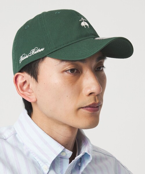 BROOKS BROTHERS(ブルックスブラザーズ)の「【限定カラー】<Brooks Brothers>New Era 9FORTY SP キャップ(キャップ・メンズ・ダークグリーン・FREE)」の4枚目の写真