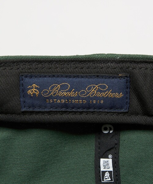 BROOKS BROTHERS(ブルックスブラザーズ)の「【限定カラー】<Brooks Brothers>New Era 9FORTY SP キャップ(キャップ・メンズ・ダークグリーン・FREE)」の7枚目の写真
