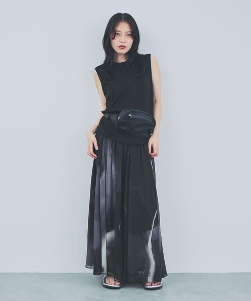 JEANASIS(ジーナシス)の「バックルロープトングサンダル/861894(サンダル・レディース・ブラック/シルバー・LARGE/MEDIUM)」の3枚目の写真
