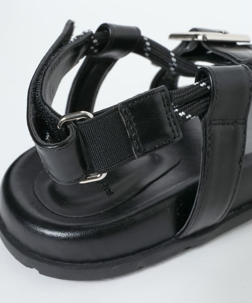 JEANASIS(ジーナシス)の「バックルロープトングサンダル/861894(サンダル・レディース・ブラック/シルバー・LARGE/MEDIUM)」の12枚目の写真