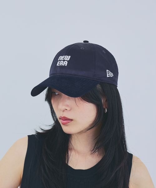 JEANASIS(ジーナシス)の「【NEW ERA(ニューエラ)】別注 9TWENTY サテンコーデュロイキャップ/911710(キャップ・レディース・ホワイト/ブラック/ネイビー・FREE)」の8枚目の写真