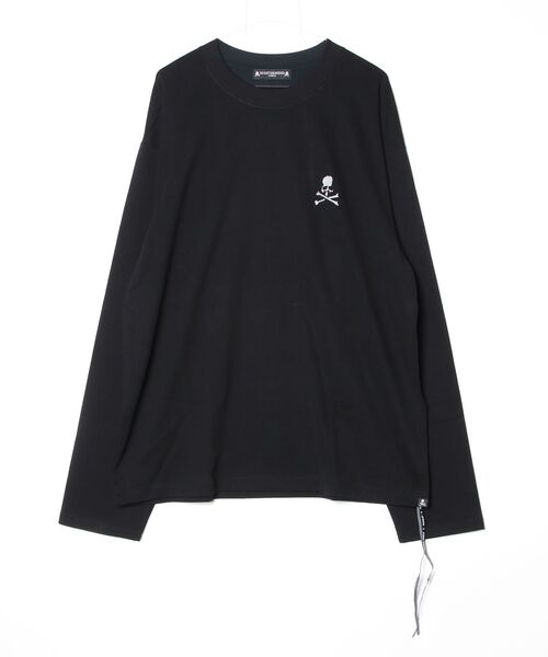 mastermind JAPAN(マスターマインド)の「BOXYHIGH LS TEE(Tシャツ/カットソー・メンズ・ブラック・XL)」の1枚目の写真