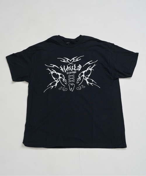 Hauls(ハウルズ)の「てらじ×Hauls コラボBIGTEE②(Tシャツ/カットソー・レディース・ホワイト/ブラック・FREE)」の10枚目の写真