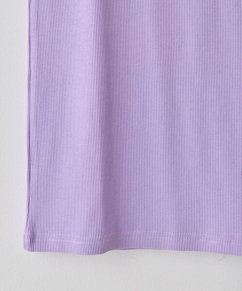 WHIMSIC(ウィムジック)の「【UNISEX/2サイズ展開】リブタンクトップ(タンクトップ・メンズ・パープル/イエロー/チャコールグレー/ホワイト・2/1)」の13枚目の写真
