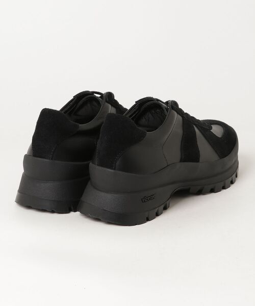 PADRONE(パドローネ)の「【PADRONE/パドローネ】別注 German trainer with 884C Vibram(スニーカー・メンズ・ブラック・42/41/40)」の2枚目の写真