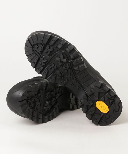 PADRONE(パドローネ)の「【PADRONE/パドローネ】別注 German trainer with 884C Vibram(スニーカー・メンズ・ブラック・42/41/40)」の3枚目の写真