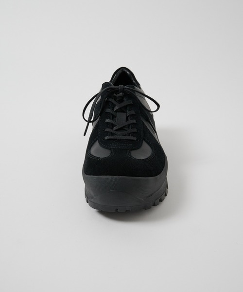 PADRONE(パドローネ)の「【PADRONE/パドローネ】別注 German trainer with 884C Vibram(スニーカー・メンズ・ブラック・42/41/40)」の12枚目の写真