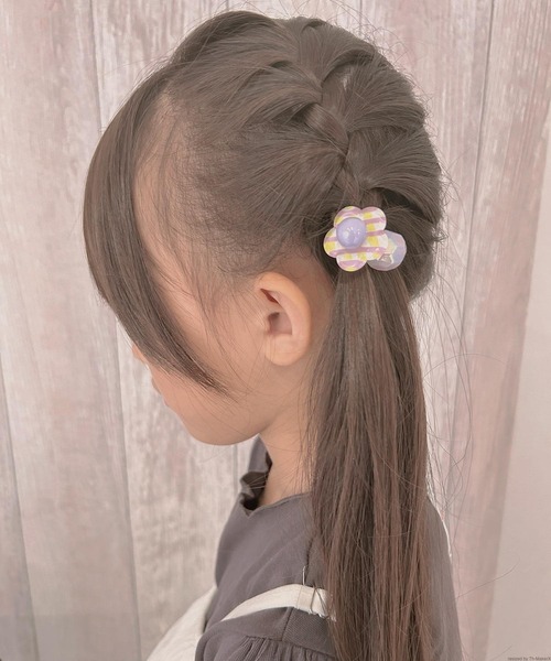 VIBGYOR｜ヴィブジョー（キッズ）のヘアゴム（イエロー/黄色系