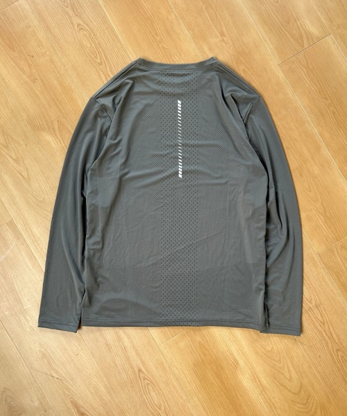 BROKEN BASE(ブロークンベース)の「BrokenBase running core / Dot Mesh Top(Tシャツ/カットソー・メンズ・ネイビー/グリーン/グレー・LARGE/MEDIUM/SMALL)」の7枚目の写真