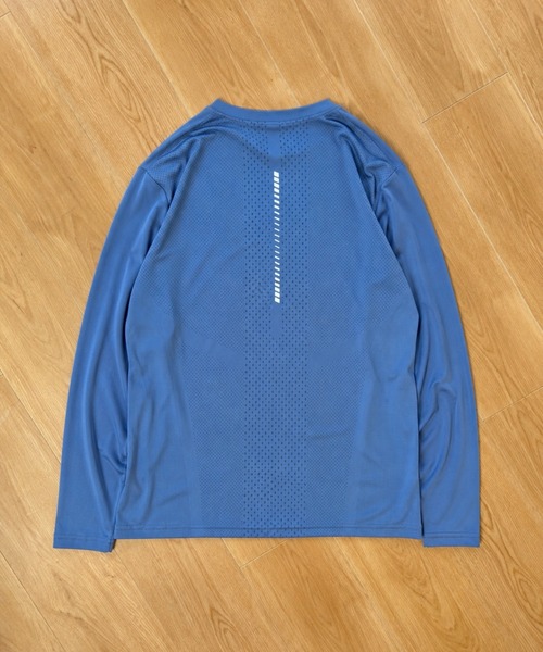 BROKEN BASE(ブロークンベース)の「BrokenBase running core / Dot Mesh Top(Tシャツ/カットソー・メンズ・ネイビー/グリーン/グレー・LARGE/MEDIUM/SMALL)」の9枚目の写真