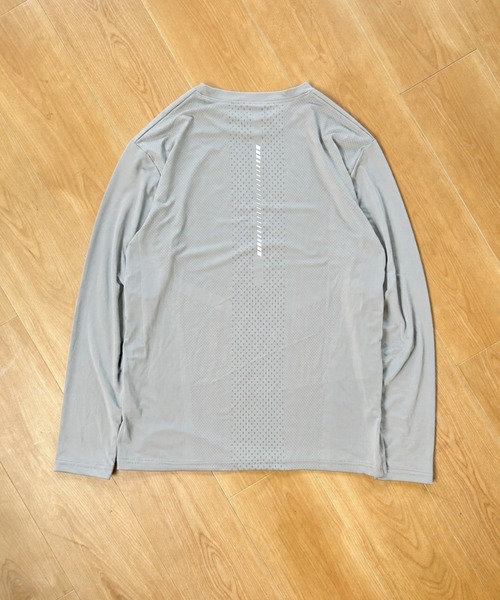 BROKEN BASE(ブロークンベース)の「BrokenBase running core / Dot Mesh Top(Tシャツ/カットソー・メンズ・ネイビー/グリーン/グレー・LARGE/MEDIUM/SMALL)」の5枚目の写真