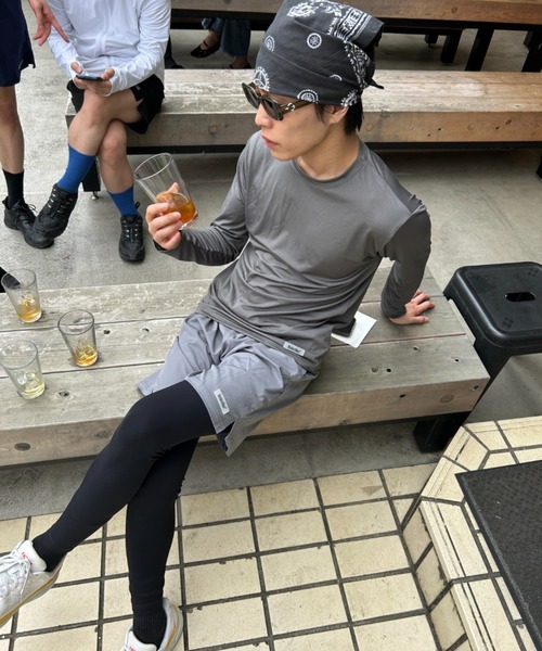 BROKEN BASE(ブロークンベース)の「BrokenBase running core / Dot Mesh Top(Tシャツ/カットソー・メンズ・ネイビー/グリーン/グレー・LARGE/MEDIUM/SMALL)」の11枚目の写真