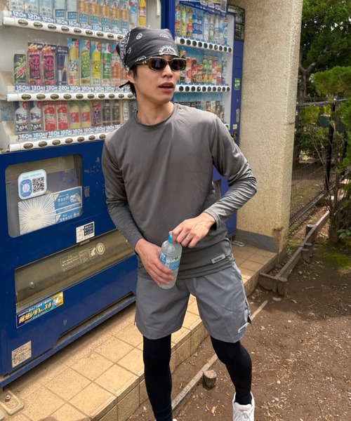 BROKEN BASE(ブロークンベース)の「BrokenBase running core / Dot Mesh Top(Tシャツ/カットソー・メンズ・ネイビー/グリーン/グレー・LARGE/MEDIUM/SMALL)」の15枚目の写真