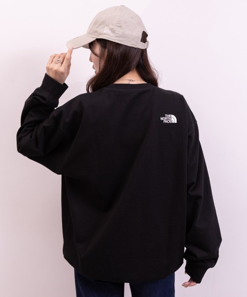 THE NORTH FACE(ザノースフェイス)の「THE NORTH FACE(ザ・ノースフェイス)/ワンポイント ロゴ刺繍 スウェット/M'S CORE SWEATSHIRTS(スウェット・レディース・グレー/ブラック/サンドベージュ/ライトブルー・M/XXL/L/XL)」の13枚目の写真