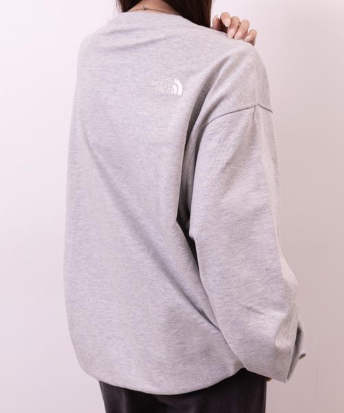 THE NORTH FACE(ザノースフェイス)の「THE NORTH FACE(ザ・ノースフェイス)/ワンポイント ロゴ刺繍 スウェット/M'S CORE SWEATSHIRTS(スウェット・レディース・グレー/ブラック/サンドベージュ/ライトブルー・M/XXL/L/XL)」の21枚目の写真