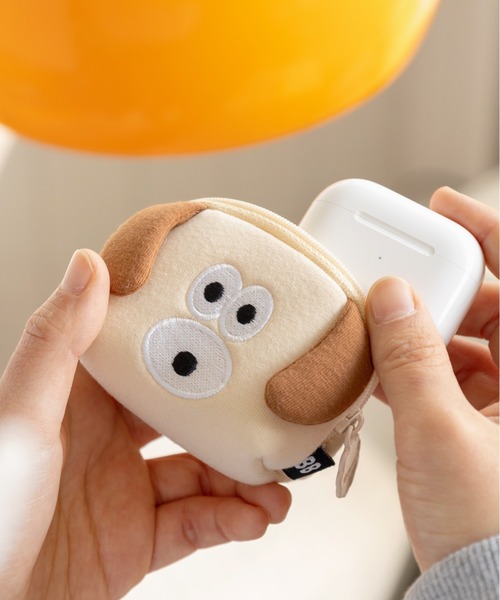 ブランチブラザー AirPods用ポーチ イヤホンケース カラビナ付