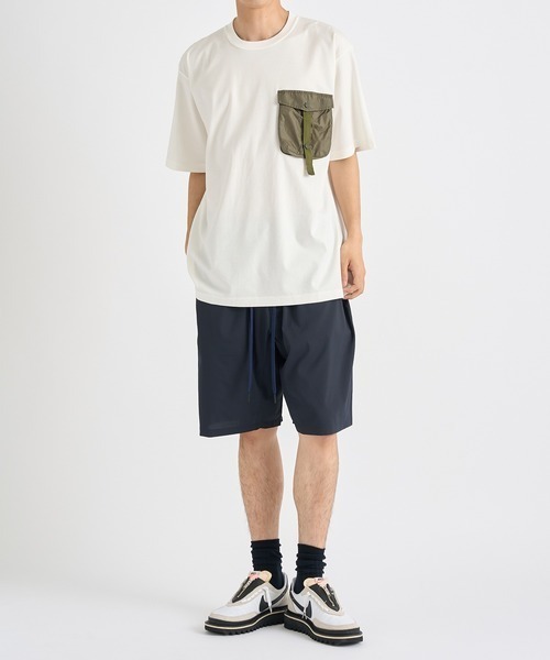 WHITE MOUNTAINEERING(ホワイトマウンテニアリング)の「【White Mountaineering】WIDE SHORT PANTS(その他パンツ・メンズ・ネイビー/ブラック・1/2)」の15枚目の写真