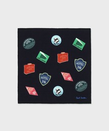 PS Paul Smith（ピーエスポールスミス）の「“Cray Stamps” タオルハンカチ【260367 THANK】（ハンカチ/ハンドタオル）」
