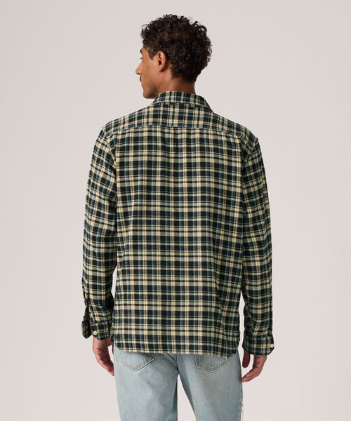 Levi's(リーバイス)の「Levi's/リーバイス ジャクソン ワーカー オーバーシャツ(シャツ/ブラウス・メンズ・ブルー・S/XL/L/M)」の3枚目の写真