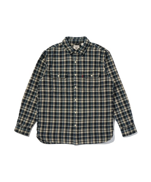 Levi's(リーバイス)の「Levi's/リーバイス ジャクソン ワーカー オーバーシャツ(シャツ/ブラウス・メンズ・ブルー・S/XL/L/M)」の4枚目の写真
