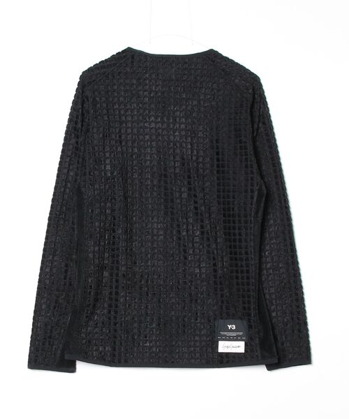 Y-3(ワイスリー)の「Y-3 REVERSIBLE RUNNING LONG SLEEVE(Tシャツ/カットソー・メンズ・ブラック・LARGE/X-LARGE/XX-LARGE/X-SMALL/SMALL/MEDIUM)」の2枚目の写真