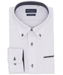 TOKYO SHIRTS（トウキョウシャツ）の「【超形態安定】【吸水速乾】 形態安定ノンアイロン ボタンダウン 長袖ビジネスワイシャツ（ビジネスシャツ）」