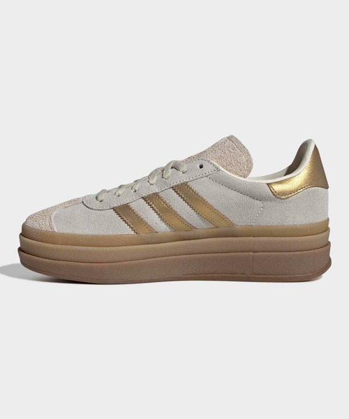 adidas(アディダス)の「ガゼル / Gazelle / GAZELLE BOLD / 厚底スニーカー / アディダスオリジナルス adidas Originals(スニーカー・レディース・ベージュ系その他・26.5cm/26.0cm/25.5cm/25.0cm/24.5cm/24.0cm/28.0cm/27.5cm/27.0cm/23.5cm/23.0cm/22.5cm/22.0cm)」の6枚目の写真