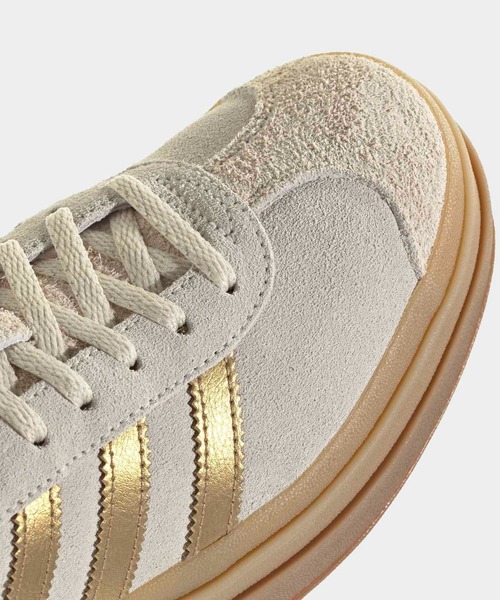 adidas(アディダス)の「ガゼル / Gazelle / GAZELLE BOLD / 厚底スニーカー / アディダスオリジナルス adidas Originals(スニーカー・レディース・ベージュ系その他・26.5cm/26.0cm/25.5cm/25.0cm/24.5cm/24.0cm/28.0cm/27.5cm/27.0cm/23.5cm/23.0cm/22.5cm/22.0cm)」の8枚目の写真