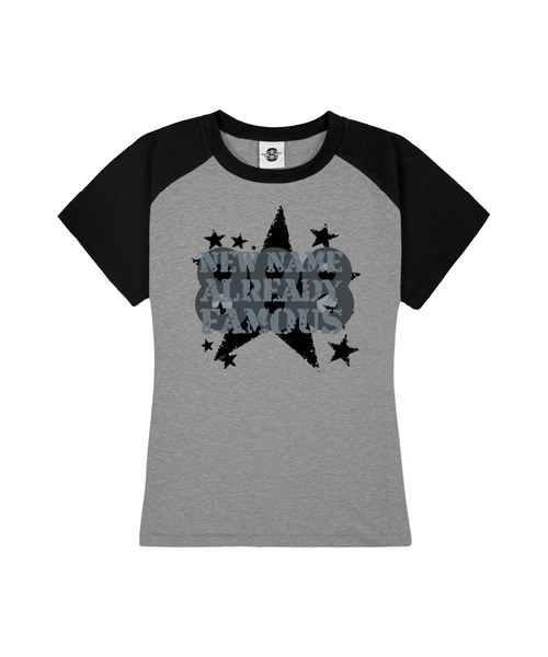 PRIMATE(プライメイト)の「ROUGH レディース スリムフィットラグラン半袖Tシャツ 5 COLORS(Tシャツ/カットソー・レディース・ブラック/ワイン/ネイビー/グリーン/ミックスグレー・FREE)」の2枚目の写真