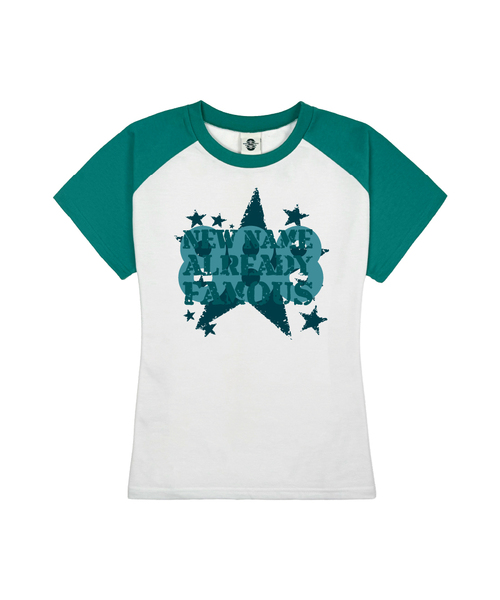 PRIMATE(プライメイト)の「ROUGH レディース スリムフィットラグラン半袖Tシャツ 5 COLORS(Tシャツ/カットソー・レディース・ブラック/ワイン/ネイビー/グリーン/ミックスグレー・FREE)」の3枚目の写真