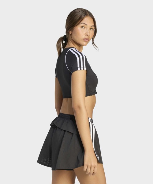 adidas by Stella McCartney(アディダスバイステラマッカートニー)の「アディダス オリジナルス スポーツ SST ブラTシャツ / アディダス adidas(Tシャツ/カットソー・レディース・ブラック・SMALL/MEDIUM/LARGE/X-LARGE/XX-LARGE/X-SMALL)」の8枚目の写真