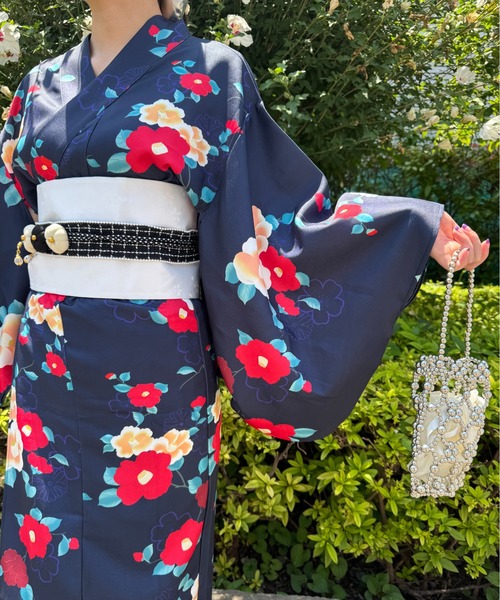 WEGO(ウィゴー)の「26夏トレンド帯付き浴衣 【2種】セパレート&一枚浴衣(浴衣・レディース・その他2/その他1/その他3/その他4/その他5/その他6・FREE)」の17枚目の写真