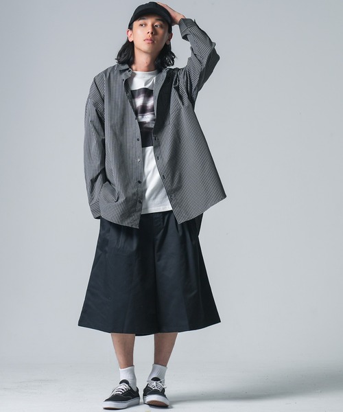 MDR(エムディアール)の「グラフチェックワイドシャツ(シャツ/ブラウス・メンズ・ブラック・M/L)」の8枚目の写真