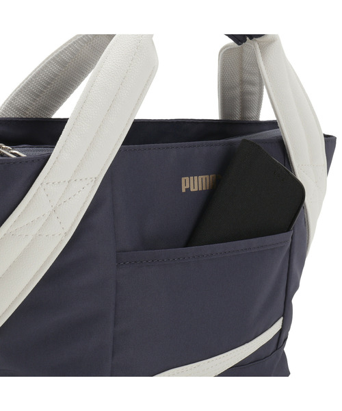 PUMA(プーマ)の「PUMA プーマ ユニセックス ゴルフ クライド GS ラウンド トートバッグ 8L(ボストンバッグ・メンズ・ブルー系その他4/ホワイト/ダークグレー/ダークブルー/レッド系・フリー)」の11枚目の写真