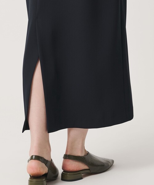 BEAUTY&YOUTH UNITED ARROWS(ビューティーアンドユースユナイテッドアローズ)の「【WEB限定 Wardrobe DAILY MINIMAL】ダブルクロス スキッパーワンピース ウォッシャブル(ワンピース・レディース・ブラック/ネイビー・M/S)」の19枚目の写真
