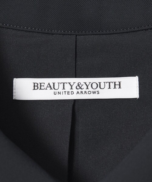 BEAUTY&YOUTH UNITED ARROWS(ビューティーアンドユースユナイテッドアローズ)の「【WEB限定 Wardrobe DAILY MINIMAL】ダブルクロス スキッパーワンピース ウォッシャブル(ワンピース・レディース・ブラック/ネイビー・M/S)」の22枚目の写真