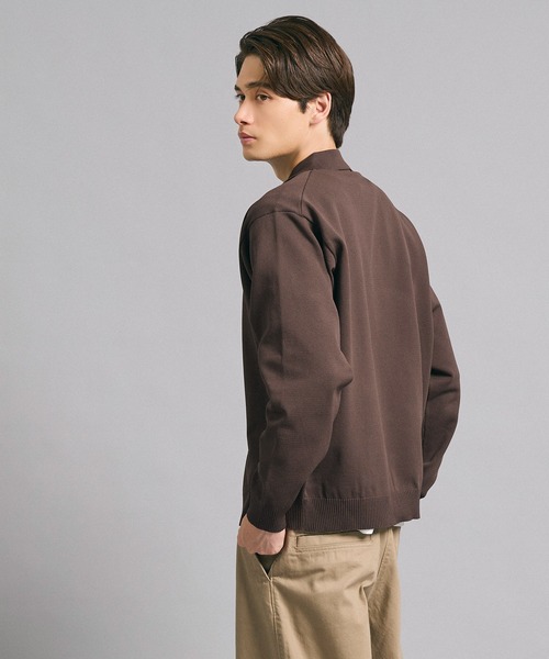 coca(coca)(コカ)の「襟付きニットカーディガン(カーディガン/ボレロ・メンズ・ブラウン/ブラック・XL/M/L)」の5枚目の写真
