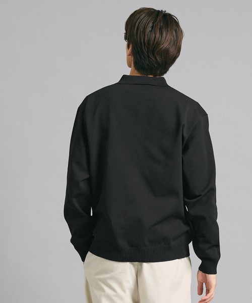coca(coca)(コカ)の「襟付きニットカーディガン(カーディガン/ボレロ・メンズ・ブラウン/ブラック・XL/M/L)」の12枚目の写真