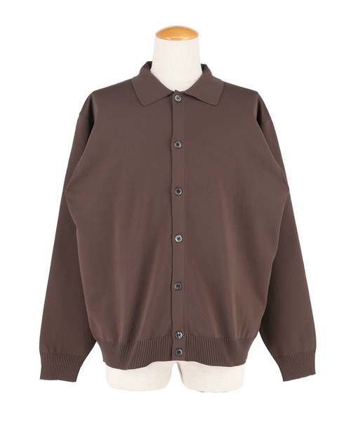 coca(coca)(コカ)の「襟付きニットカーディガン(カーディガン/ボレロ・メンズ・ブラウン/ブラック・XL/M/L)」の18枚目の写真